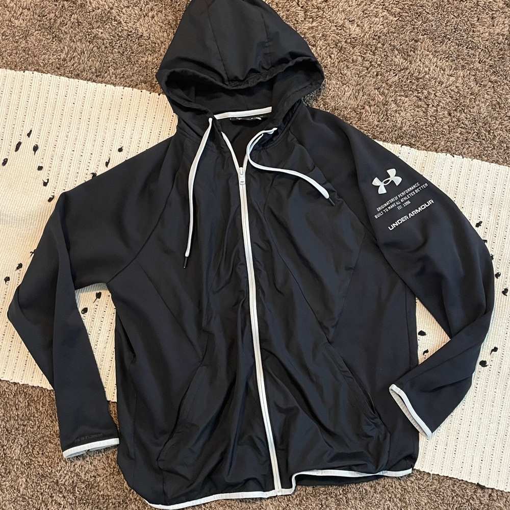 Under Armour Black Hooded Jacket
